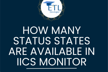 How many Status states are available in IICS monitor