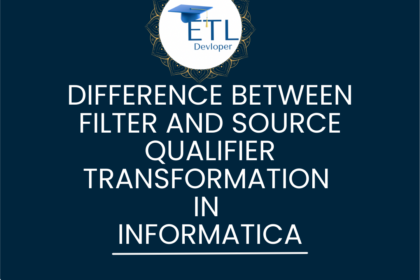 Filter and Source Qualifier Transformation