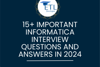 Informatica interview questions and answers