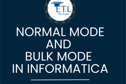 Normal and Bulk mode in Informatica